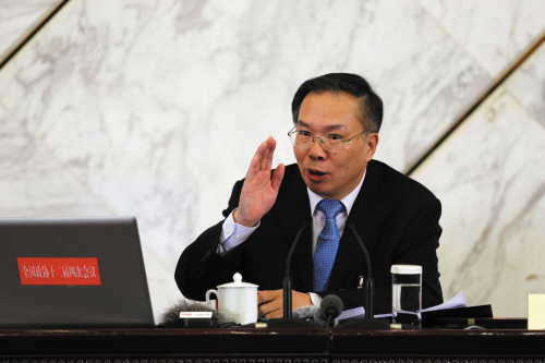 王國慶回應霧霾問題 王國慶回應霧霾問題